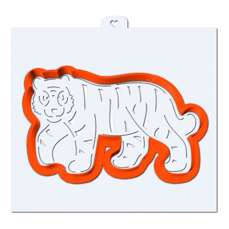 Формочка тигра