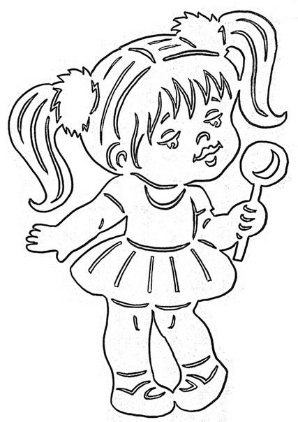 Вытынанки дети