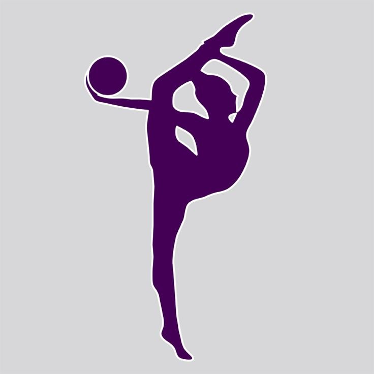 Художественная гимнастика силуэт