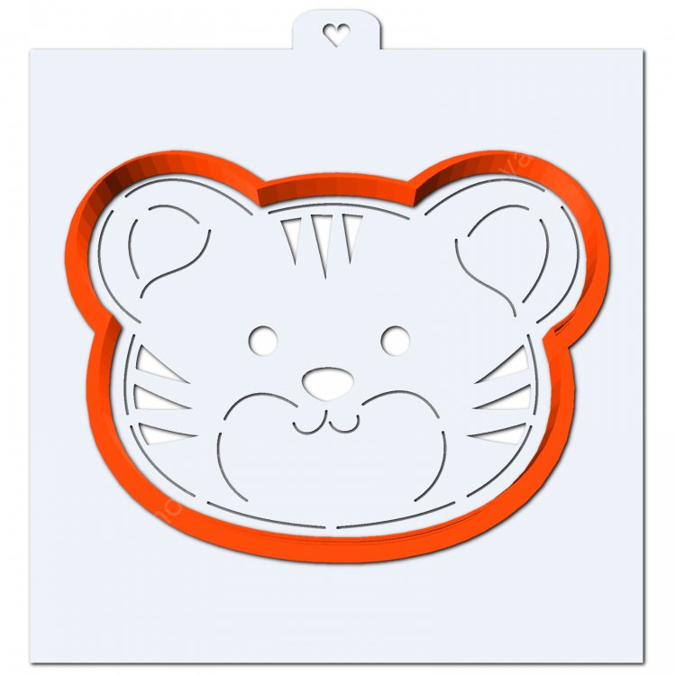 Трафареты для пряников животные