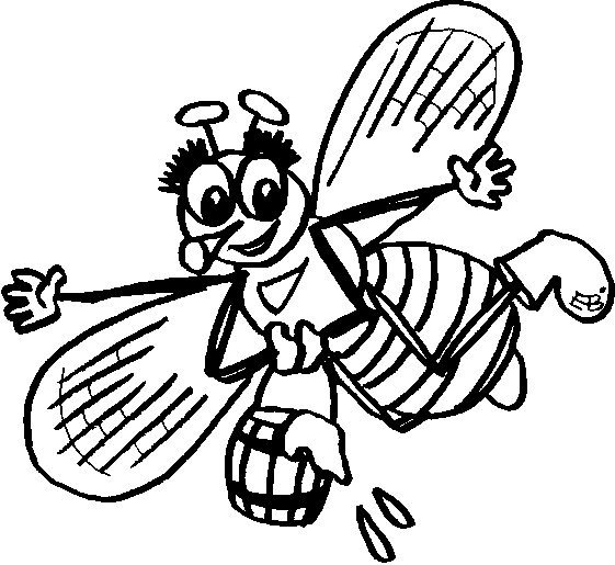 Муха-Цокотуха раскраска для детей