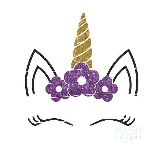 Рог единорога для печати