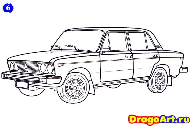 Лада 2106 сбоку