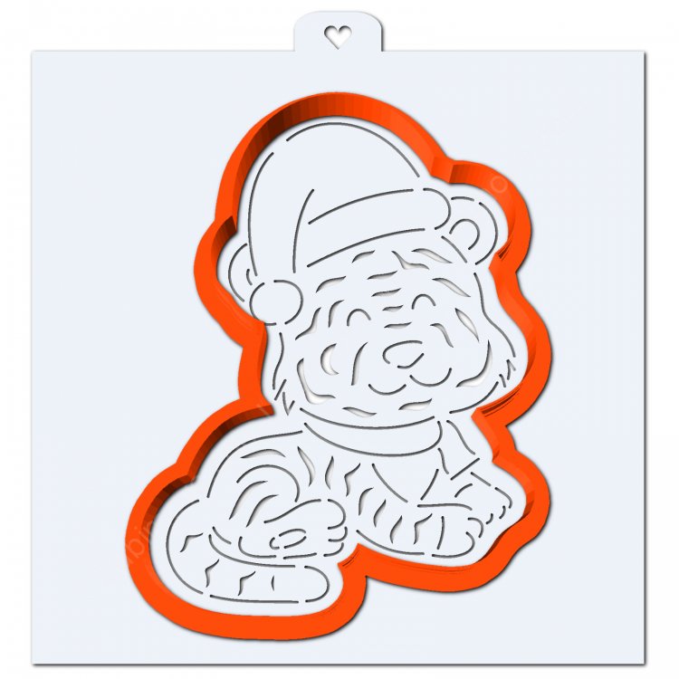 Маша и медведь трафарет для пряников