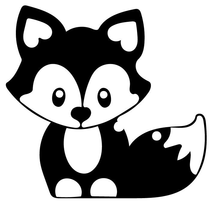 Трафареты животных