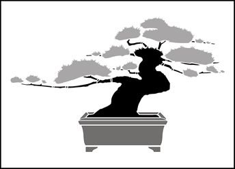 Нарисовать китайское дерево