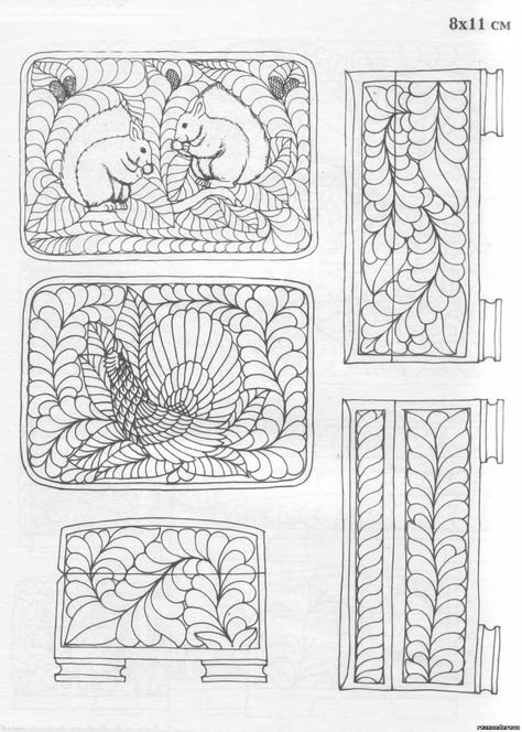 Абрамцево-Кудринская резьба схема