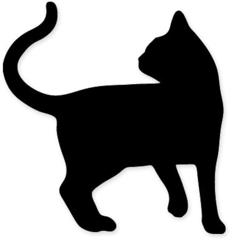 Трафарет кошки