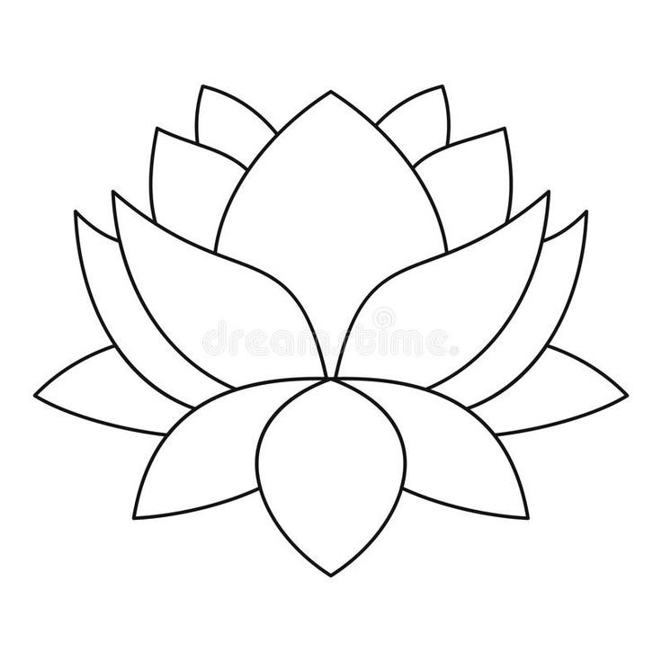 Трафареты цветов для броши