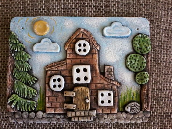 Панно из соленого теста