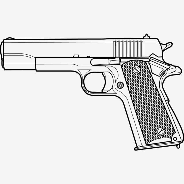 Чертеж Беретта м92