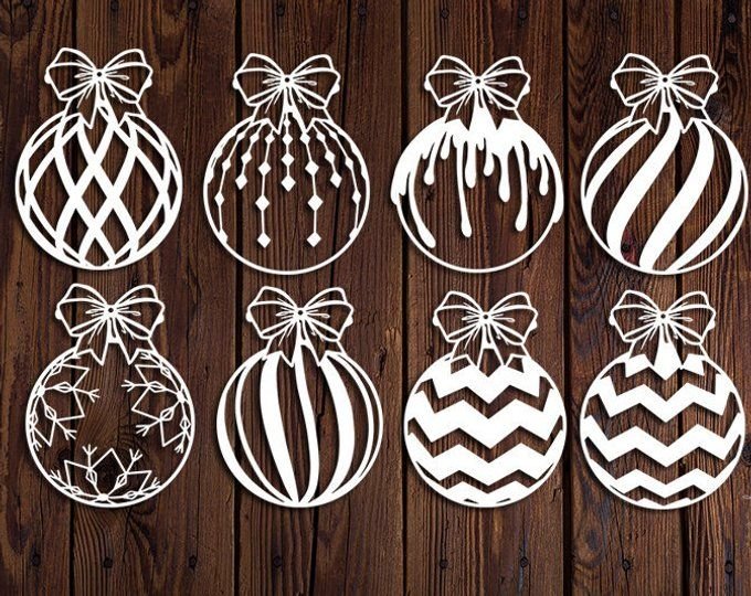 Украшения на окна шарики