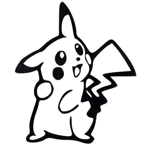 Наклейки Пикачу