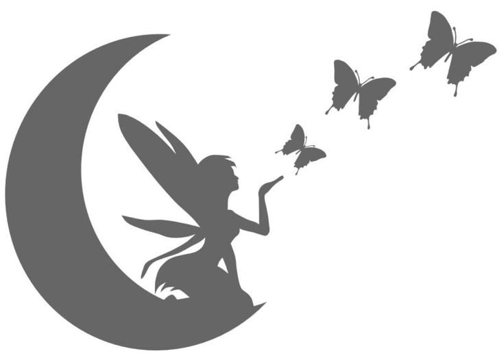 Трафареты феечек