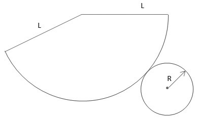 Развертка конуса для склейки