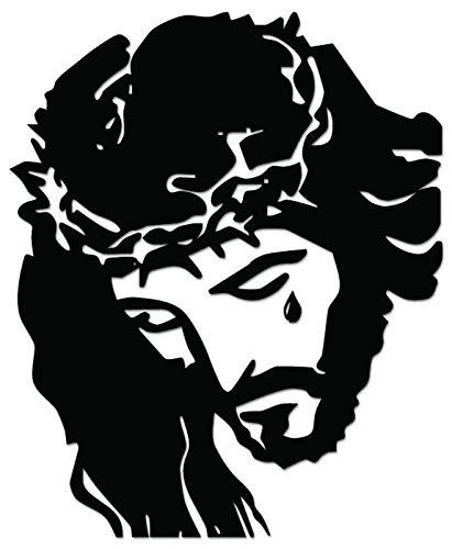 Лик Христа трафарет