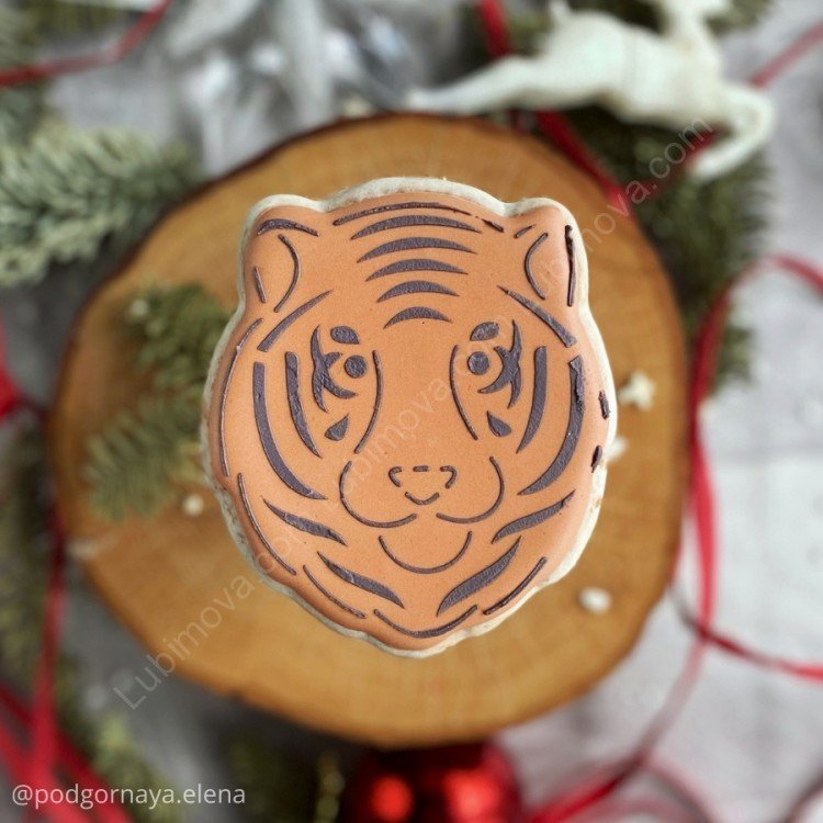 Пряник тигр