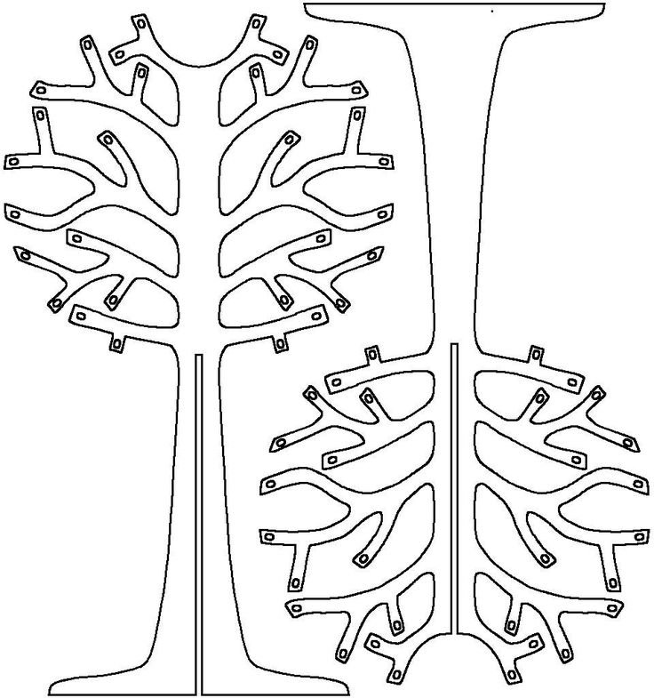 Дерево для вырезания