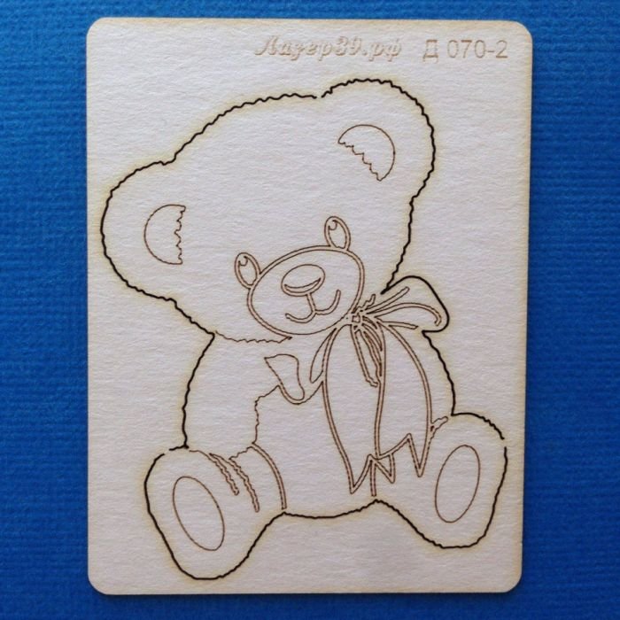 Трафарет для пряника Медвежонок