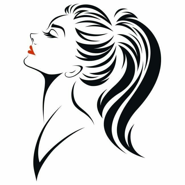 Силуэт прически