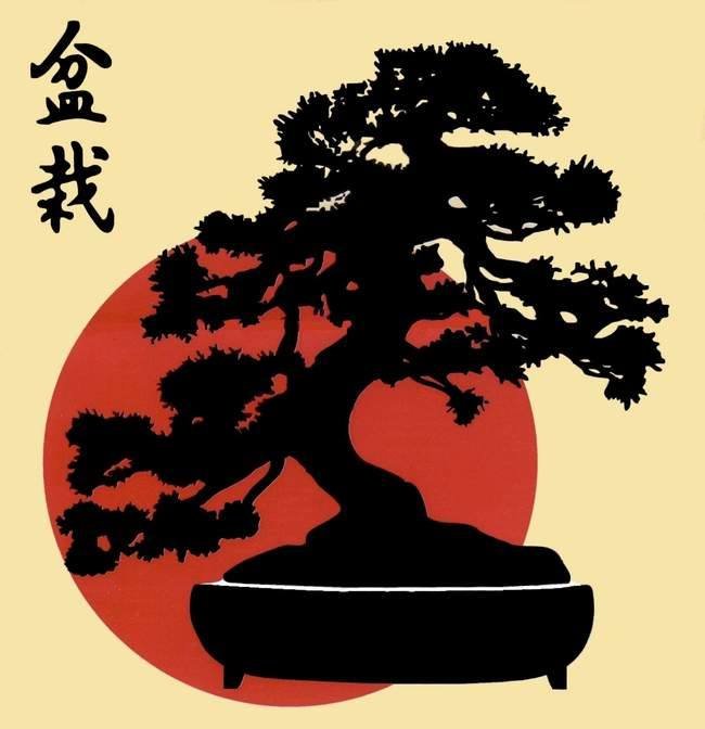 Дерево в японском стиле