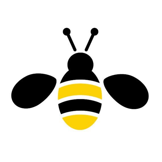 Пчела трафарет для детей