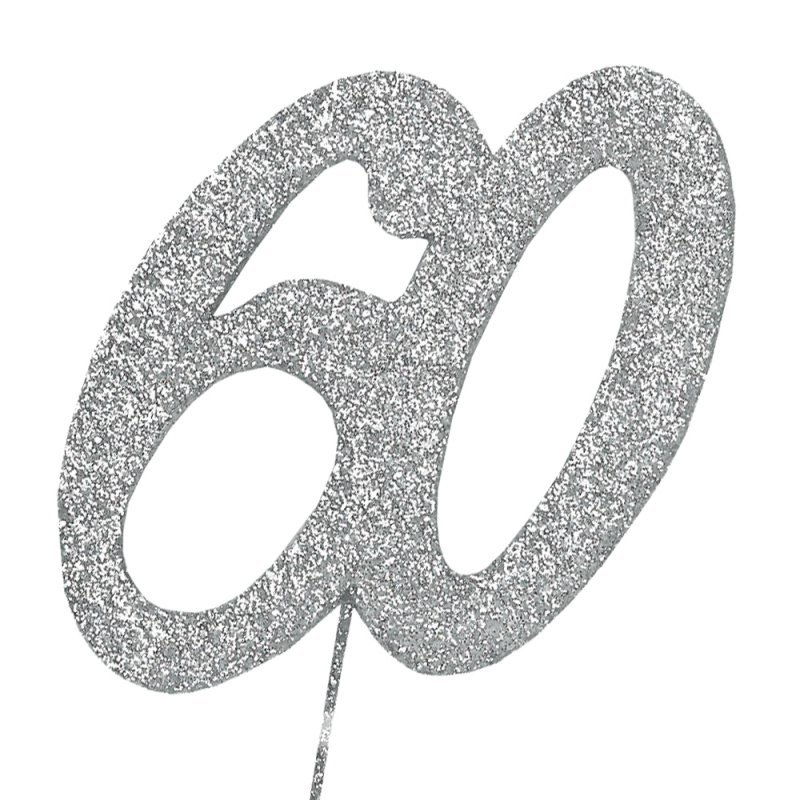 Цифра 60 трафарет для торта