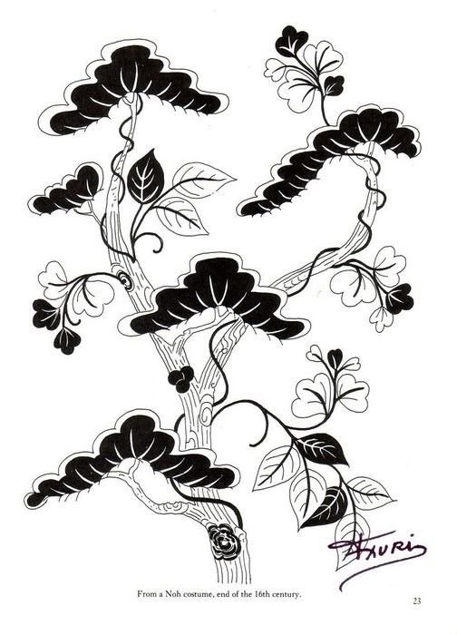 Орнамент в японском стиле