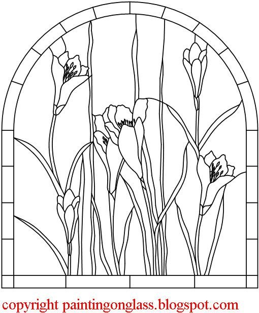 Эскиз витража