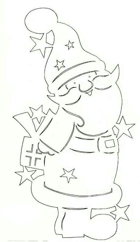 Трафарет "новогодний"