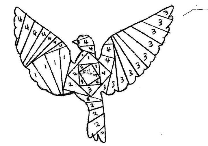 Техника аппликации Айрис-фолдинг