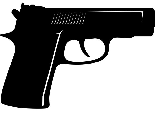Пистолет силуэт