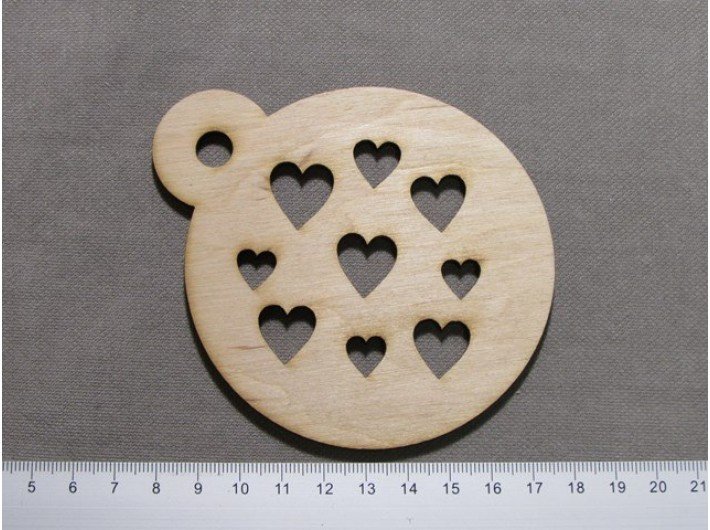 Подставка под горячее из фанеры