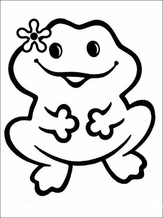 Простые раскраски для детей