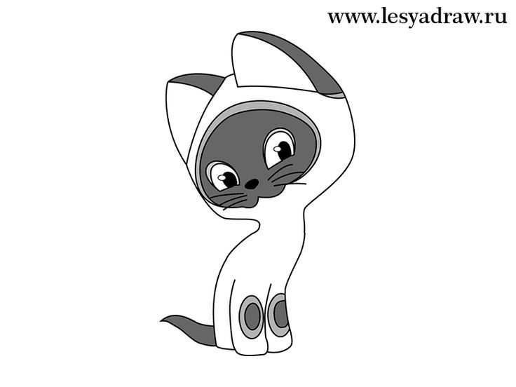 Герои мультика котенок Гав