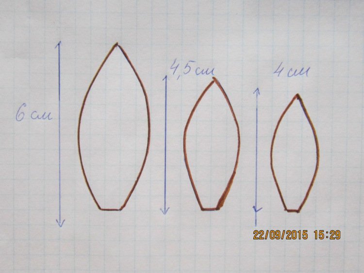 Лист подсолнуха из изолона