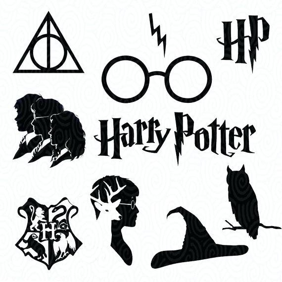 Гарри Поттер силуэт