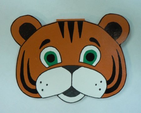 Аппликация Тигренок