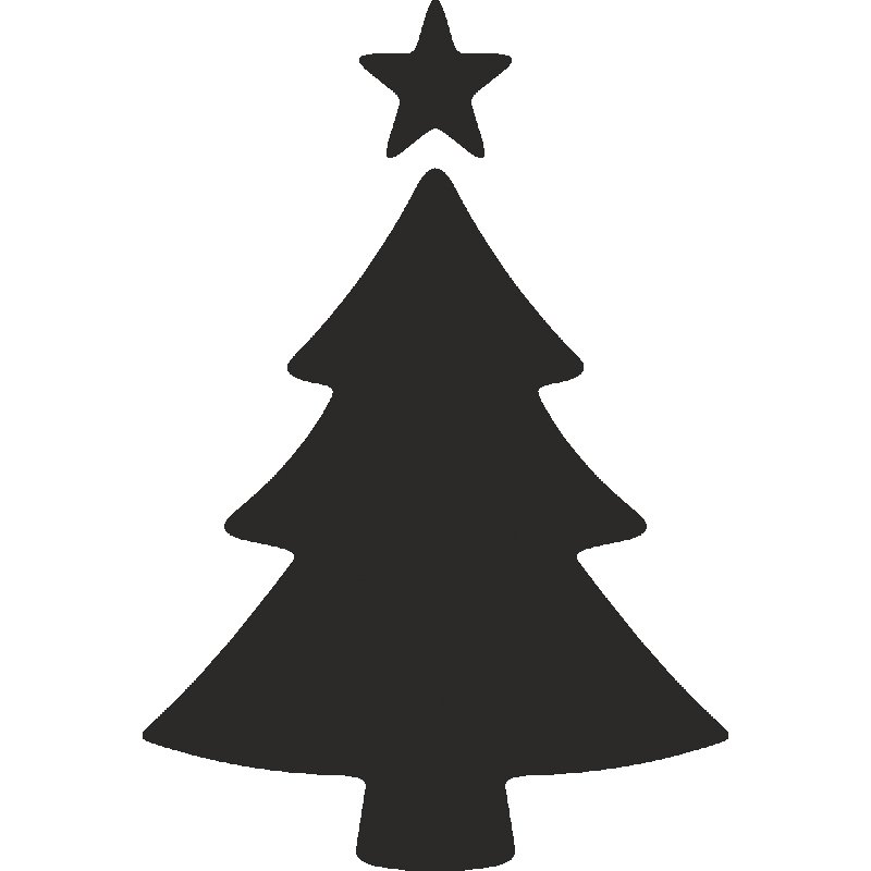 Силуэты елей