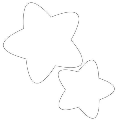 Звездочка из фетра выкройка