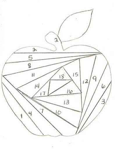 Айрис фолдинг яблоко