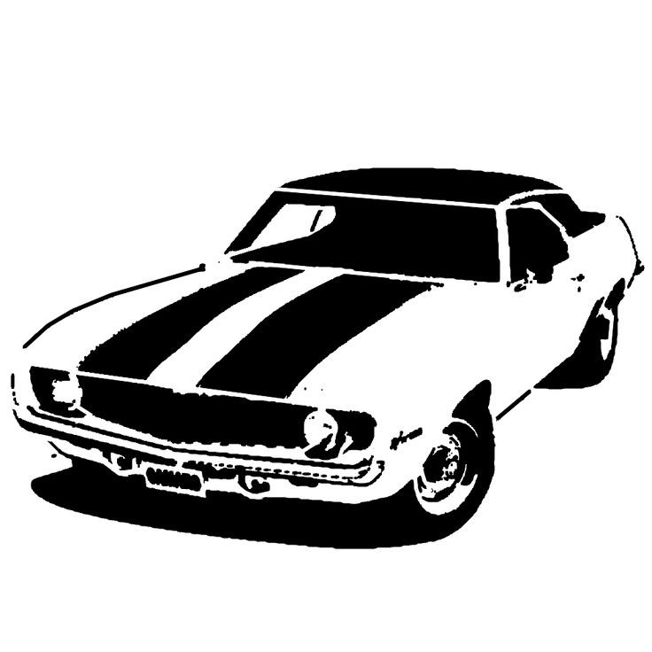 Трафареты на авто