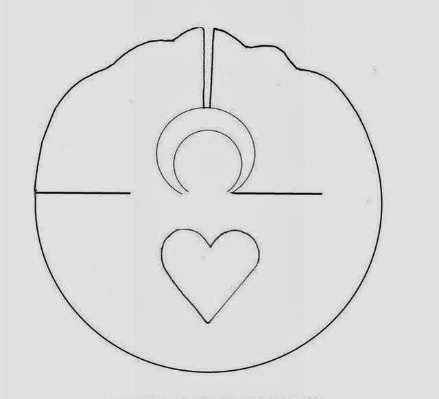 Ангелочек из бумаги шаблон