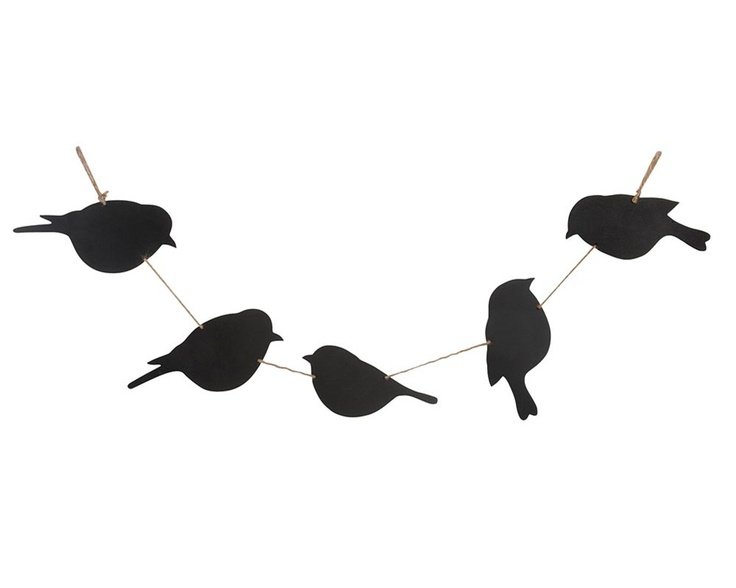 Гирлянда из птичек