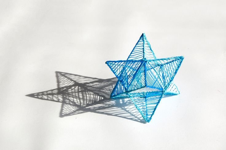 Звезда 3d ручкой