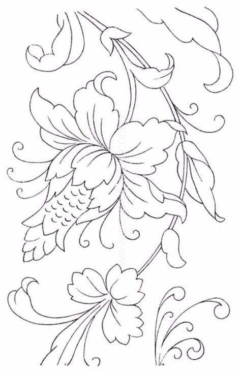 Петриковская роспись трафареты для росписи