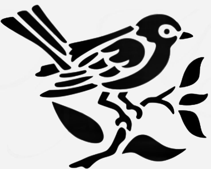 Вытынанка птицы