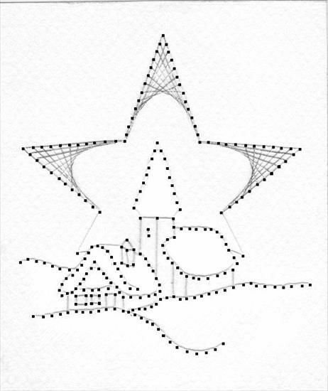 Открытка в технике изонить