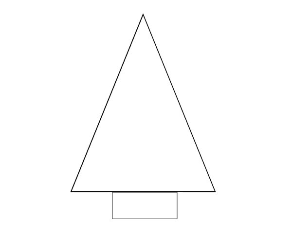 Шаблон елки