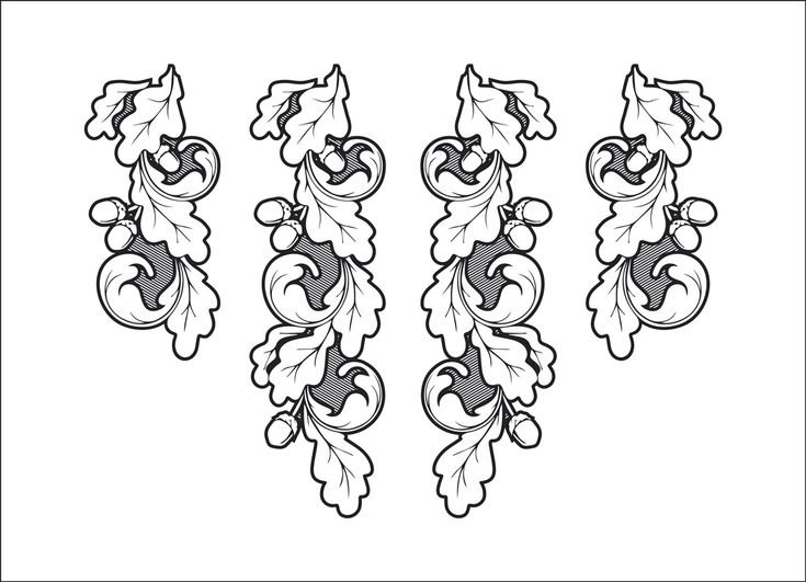 Растительный узор